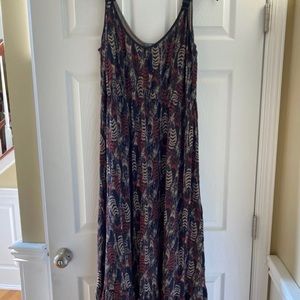 Fall maxi dress size 16W